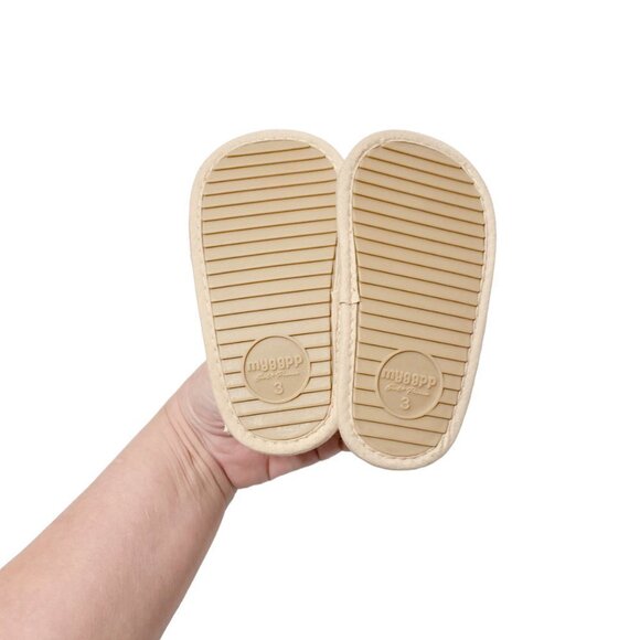 NEW Myggpp Soft Sole Vegan Leather Infant Sandals Light Pink - Picture 4 of 4